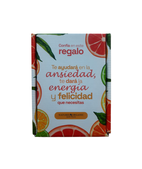 Caja energía y felicidad